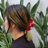 Candy Red Gloss Hair Clip