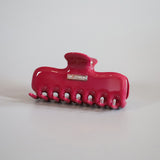 Raspberry Pink Gloss Hair Clip