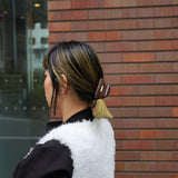 Cocoa Brown Heart Clip