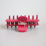 Raspberry Pink Gloss Hair Clip