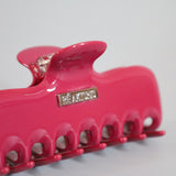 Raspberry Pink Gloss Hair Clip