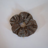 Croco Jacquard Scrunchie