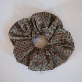 Croco Jacquard Scrunchie