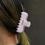 Milky Pink Gloss Hair Clip
