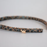 Tight Croco Jacquard Headband
