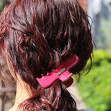 Raspberry Pink Gloss Hair Clip