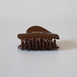 Cocoa Brown Heart Clip