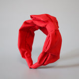 Red Big Ribbon Headband