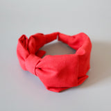 Red Big Ribbon Headband