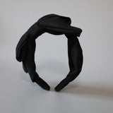 Black Big Ribbon Headband