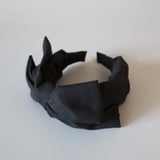 Black Big Ribbon Headband