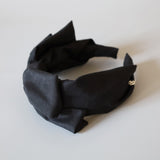 Black Big Ribbon Headband