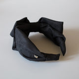 Black Big Ribbon Headband