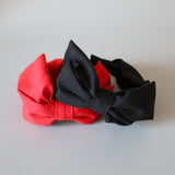 Red Big Ribbon Headband