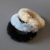 Lt.Blue Fur Headband