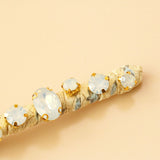 Straight Hair Clip Lt. Yellow Gold