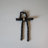 Big Black Ribbon Hair Pony