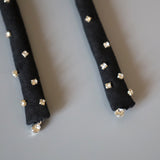 Big Black Ribbon Hair Pony