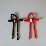 Big Red Ribbon Hair Pony