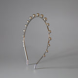 Silver Ball Headband