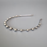 Silver Ball Headband
