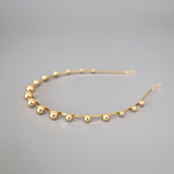 Gold Ball Headband