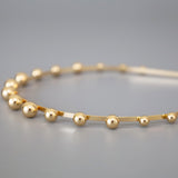 Gold Ball Headband