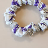 Silk Studs Pony White Purple