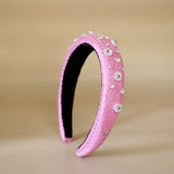 OG Headband Pink Flower