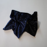 Navy Kira Shuriken Scrunchie