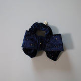 Navy Ribbon Kira Hair Pony