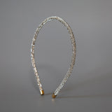 Silver Crystal Headband