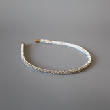Silver Crystal Headband