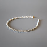 Silver Crystal Headband