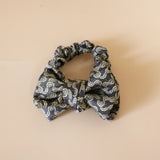 Riboon Mini Scrunchie Grey Silver