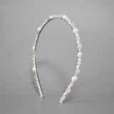 Silver Pearl Bijou Headband