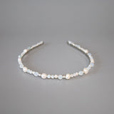 Silver Pearl Bijou Headband