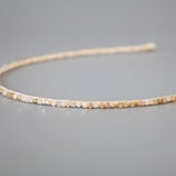 Beige Bijou Headband