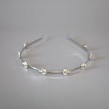 Silver Bijou Headband