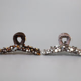 Grey Silver Bijou Hair Clip