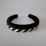 OG Headband Black Mix Velour