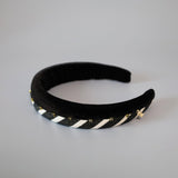 OG Headband Black Mix Velour