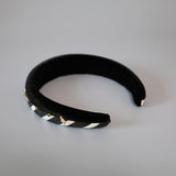 OG Headband Black Mix Velour