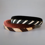 OG Headband Black Mix Velour