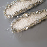 White Shaggy Hair Pin