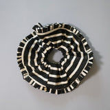 Black Border Scrunchie