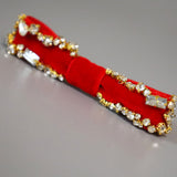 Velvet Red Barrette