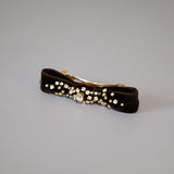 Velvet Brown Barrette