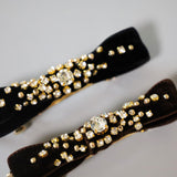 Velvet Brown Barrette