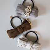 Grey Silver Ribbon Pony